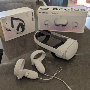 Oculus Quest 2 128gb Standalone VR headset - White + controllers